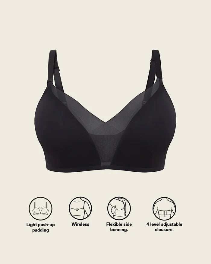 Leonisa Wireless Push Up Bra