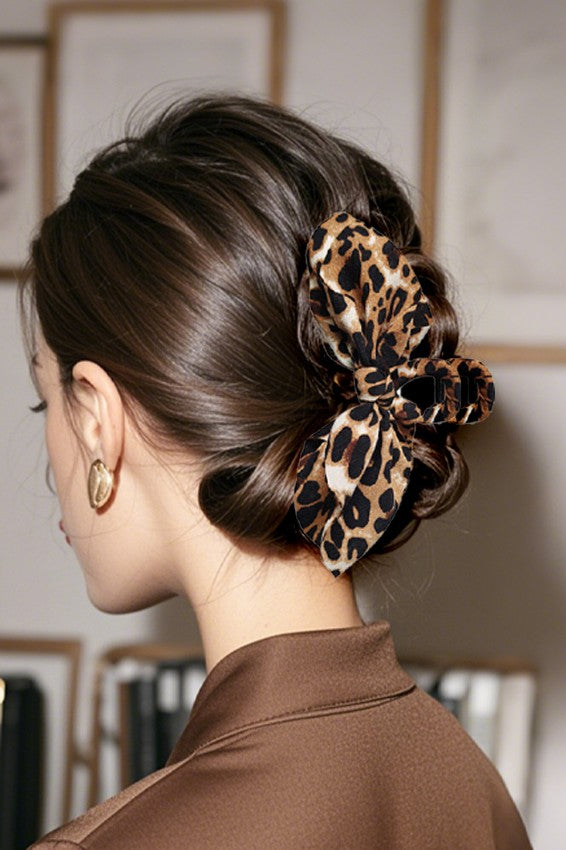 Leopard Claw Clip