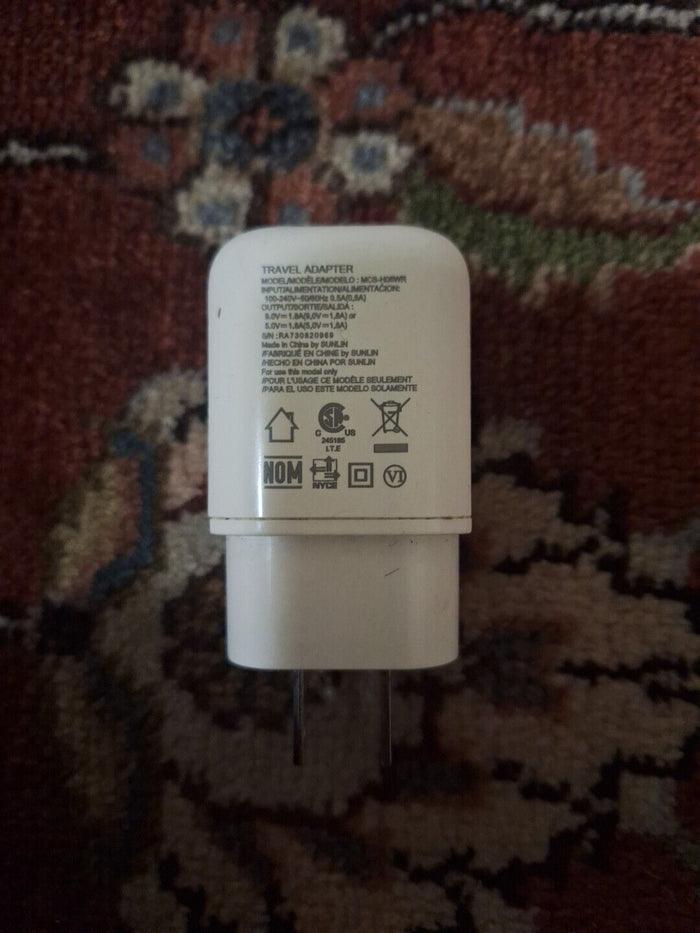 LG Fast Charge Travel Adapter White MCS-H06WR