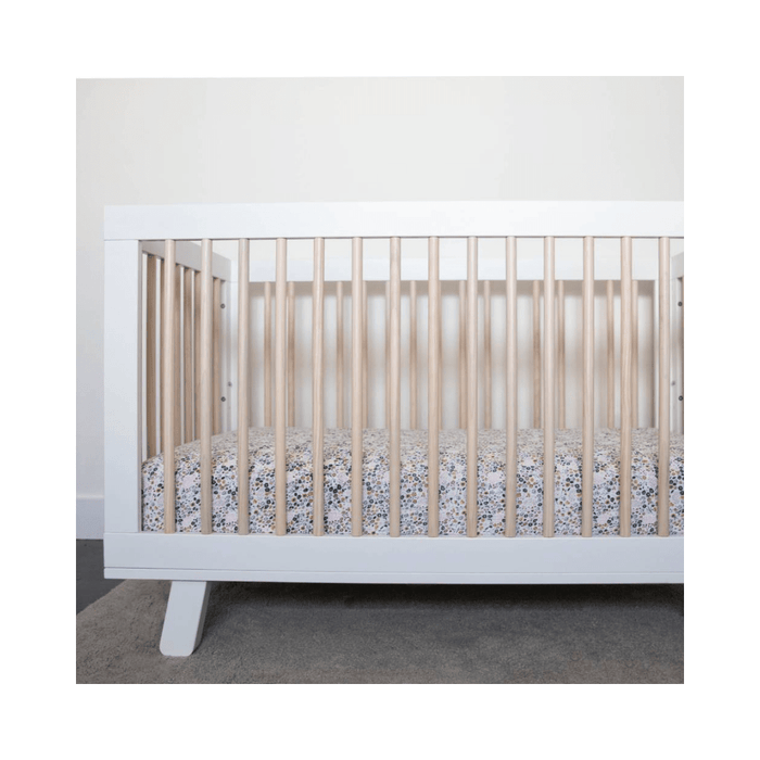 Little Unicorn Muslin Fitted Cot Sheet - Pressed Petals