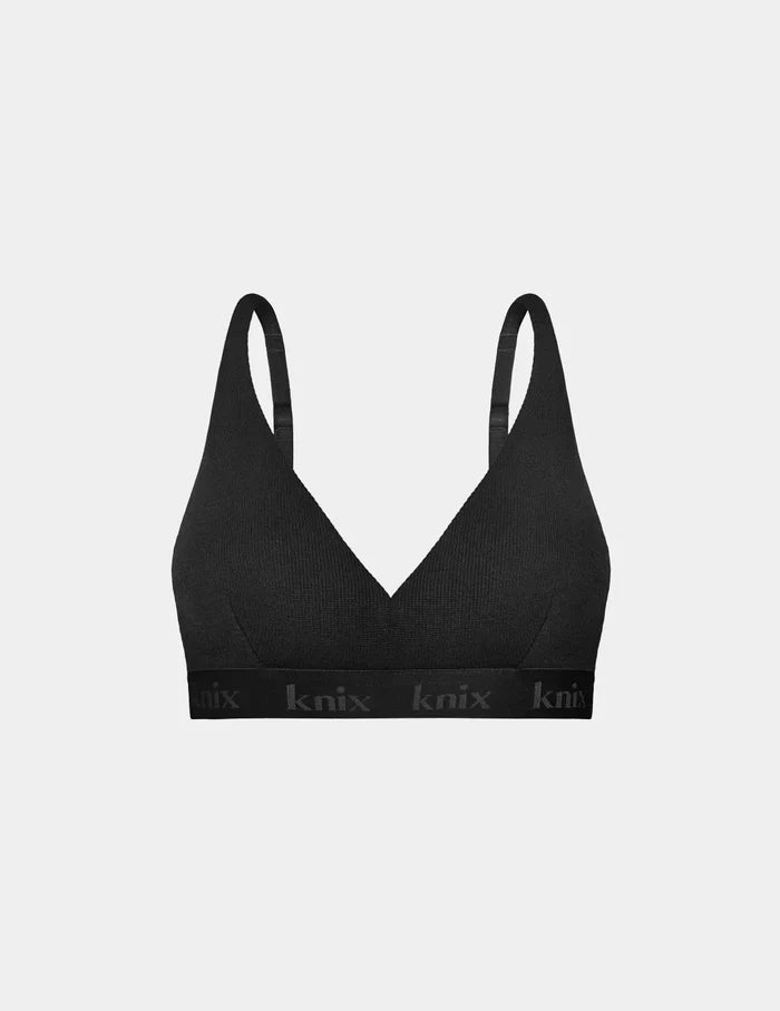 | Front view of model highlighting the coverage and fit | Black