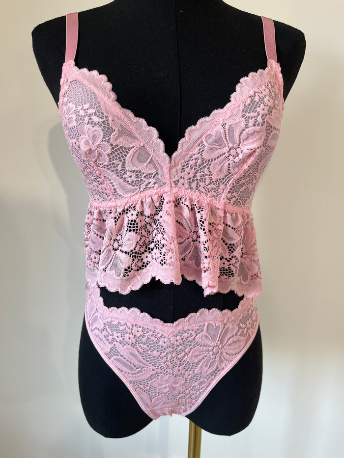 Loretta Ruffle Bralette Set