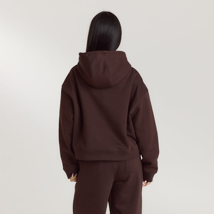 Lounge Living Hoodie - Chocolate