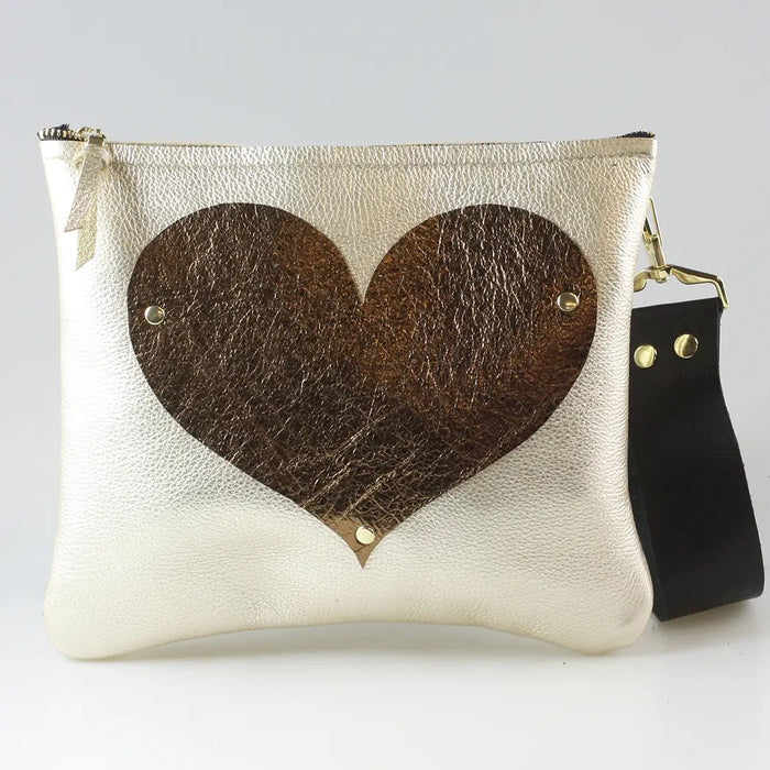 Love Leather Crossbody Bag (various colors)
