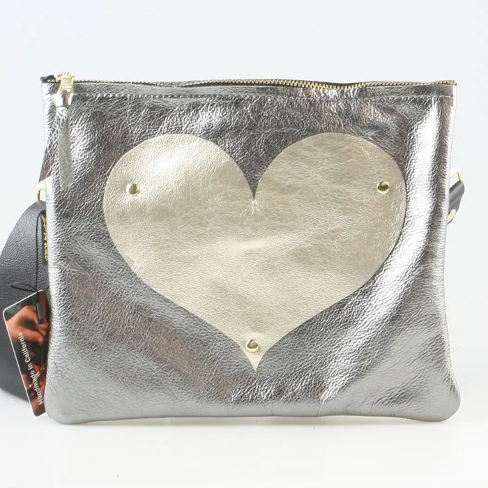 Love Leather Crossbody Bag (various colors)