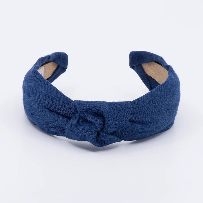 Navy Linen