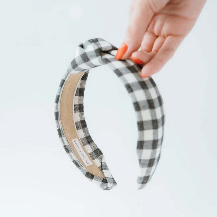 Maddie & Me: Topknot Headband in various fabrics