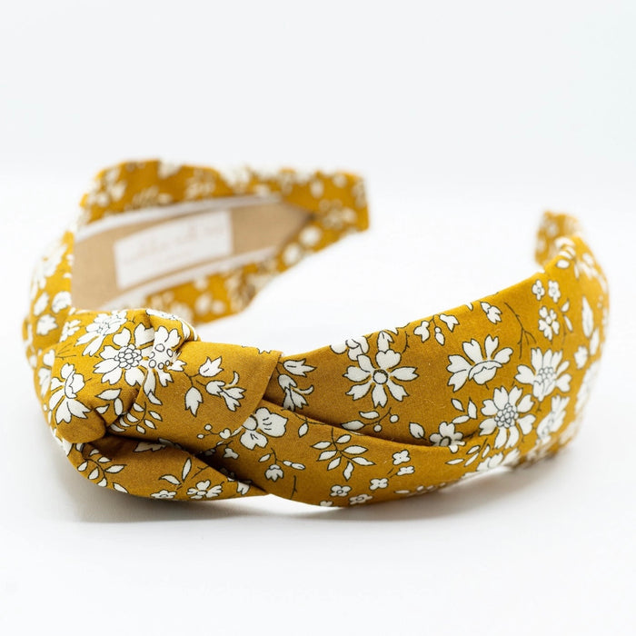 Maddie & Me: Topknot Headband in various fabrics