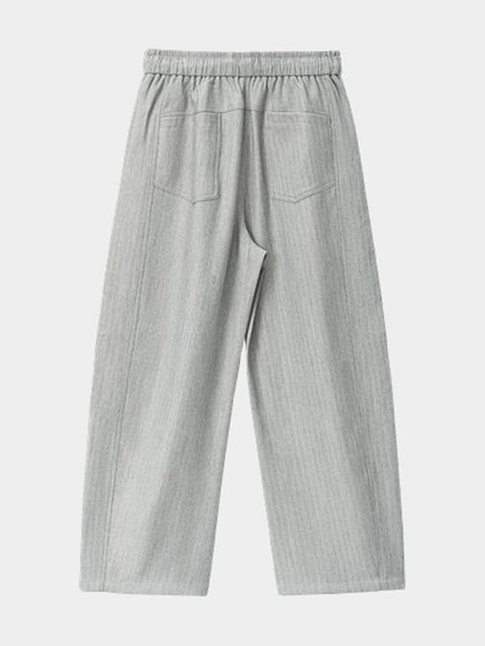 Marram Trouser in Light Grey, back