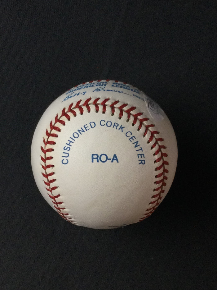 Mel Allen SIGNED Baseball The Voice of the New York Yankees HOF JSA Certified