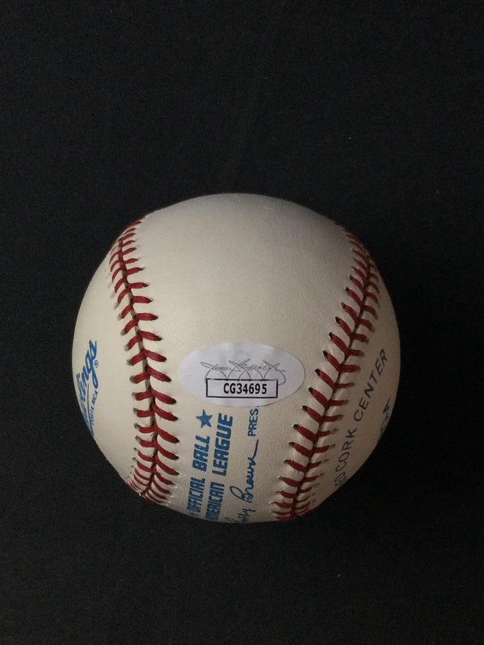Mel Allen SIGNED Baseball The Voice of the New York Yankees HOF JSA Certified