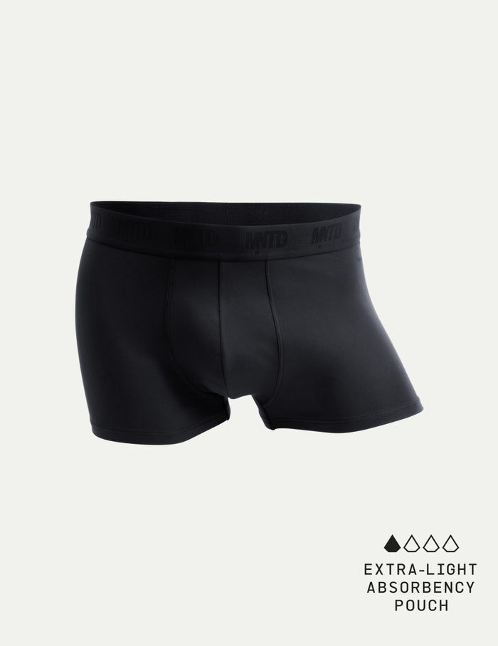 | Men's ActivTemp™ Trunk 3" shown front-facing against a light gray background | Black