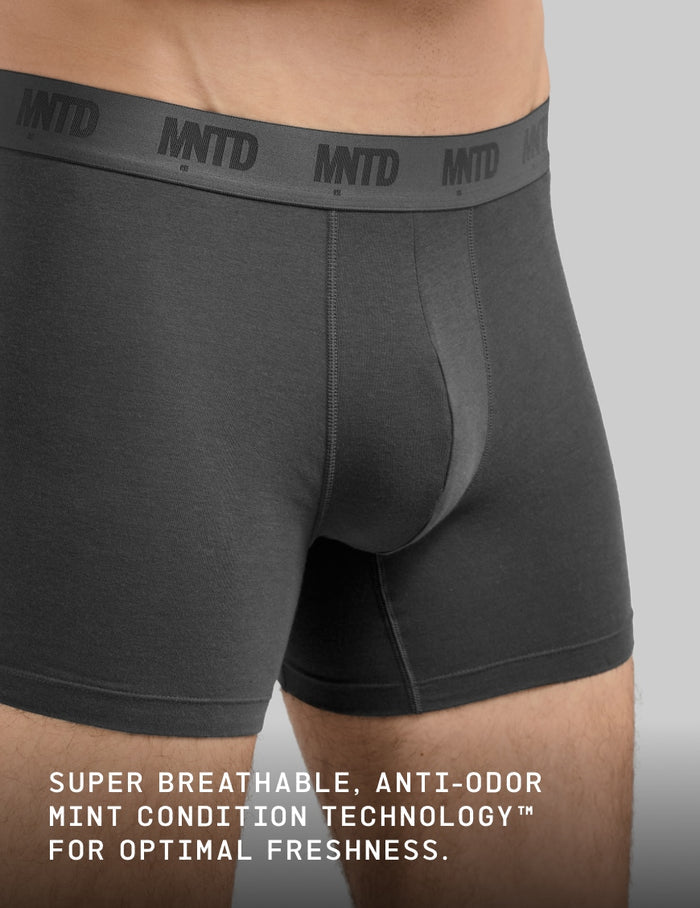 | Text on Image: Super breathable, anti-odor Mint Condition Technology™ for optimal freshness | Pewter