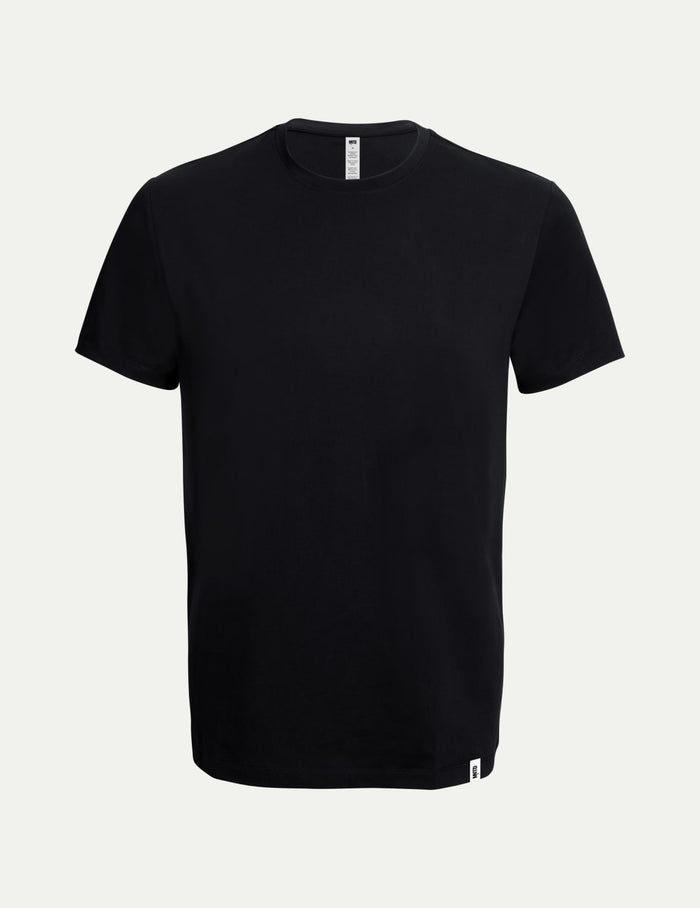 | Men's CoolShift™ Tee shown front-facing against a light gray background | Black