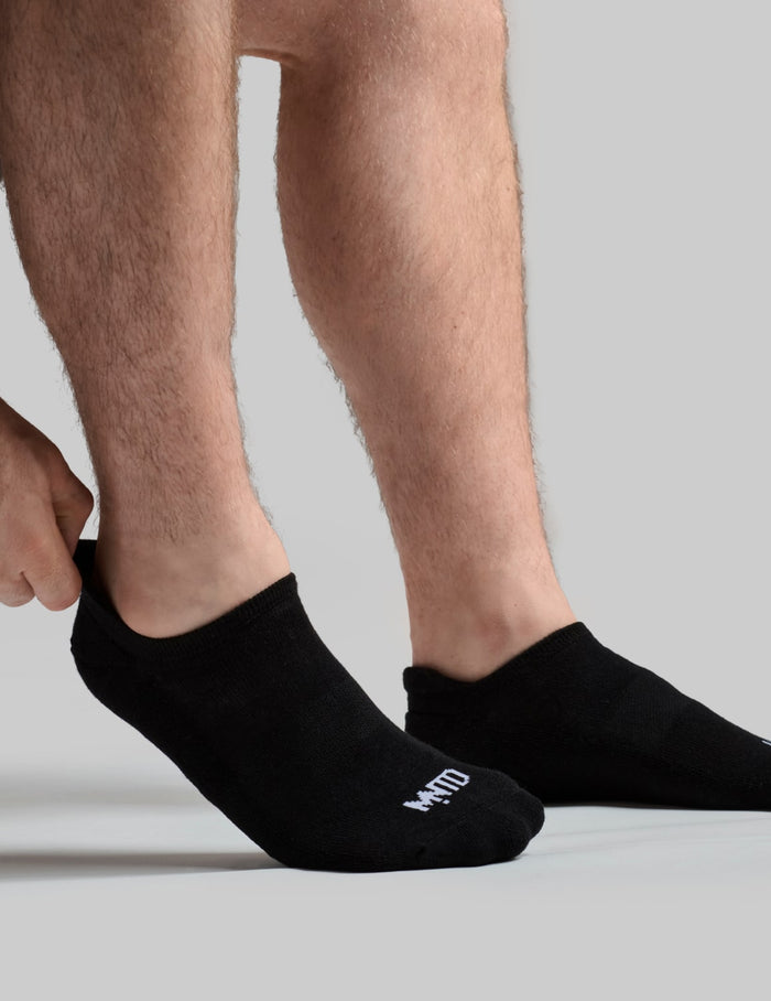 | View of model wearing the Men's Non-Stop Ankle Socks | General