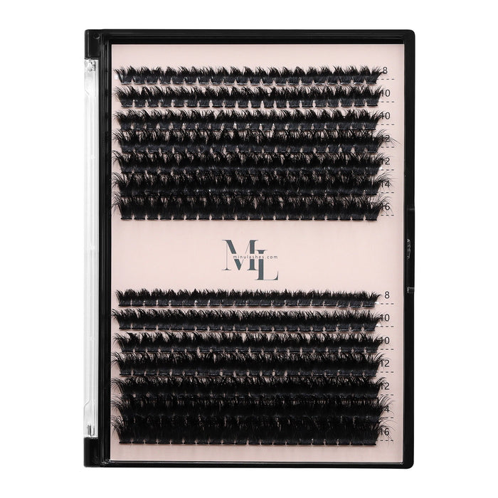 Midnight Fluffy 300D Lash Extensions  D Curl