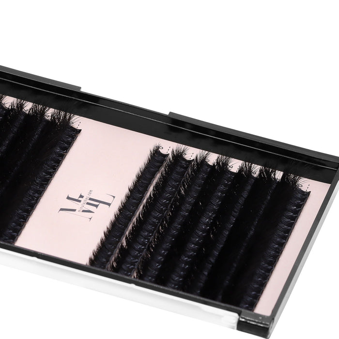 Midnight Fluffy 300D Lash Extensions  D Curl