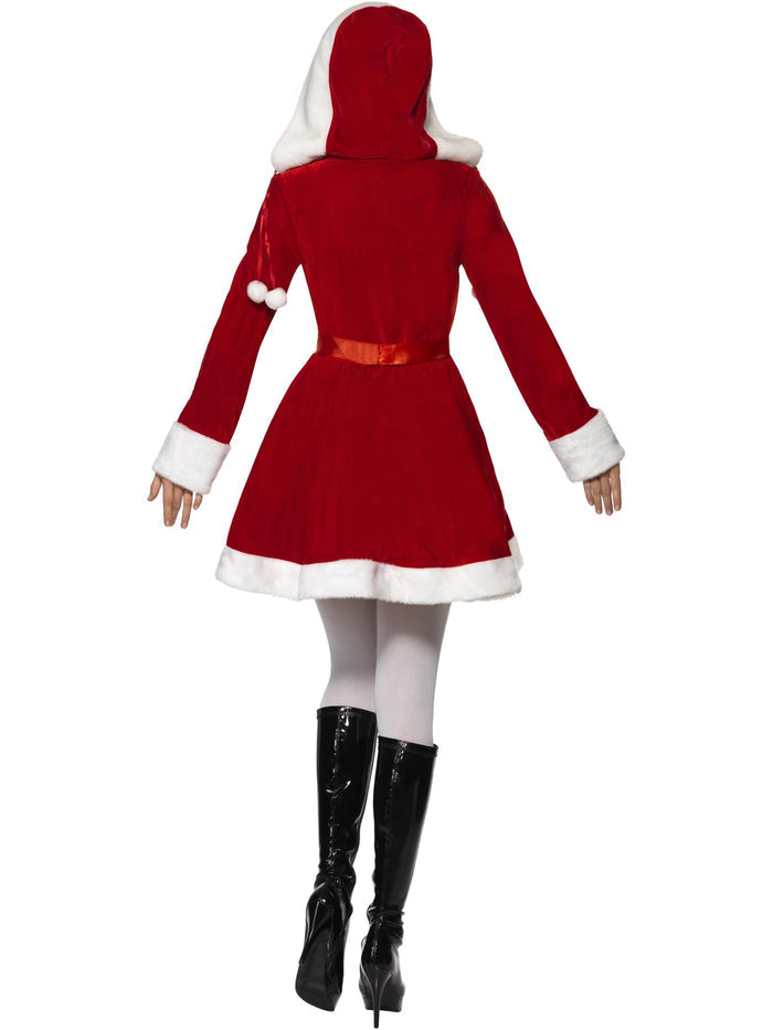 Miss Santa Costume, with Hood