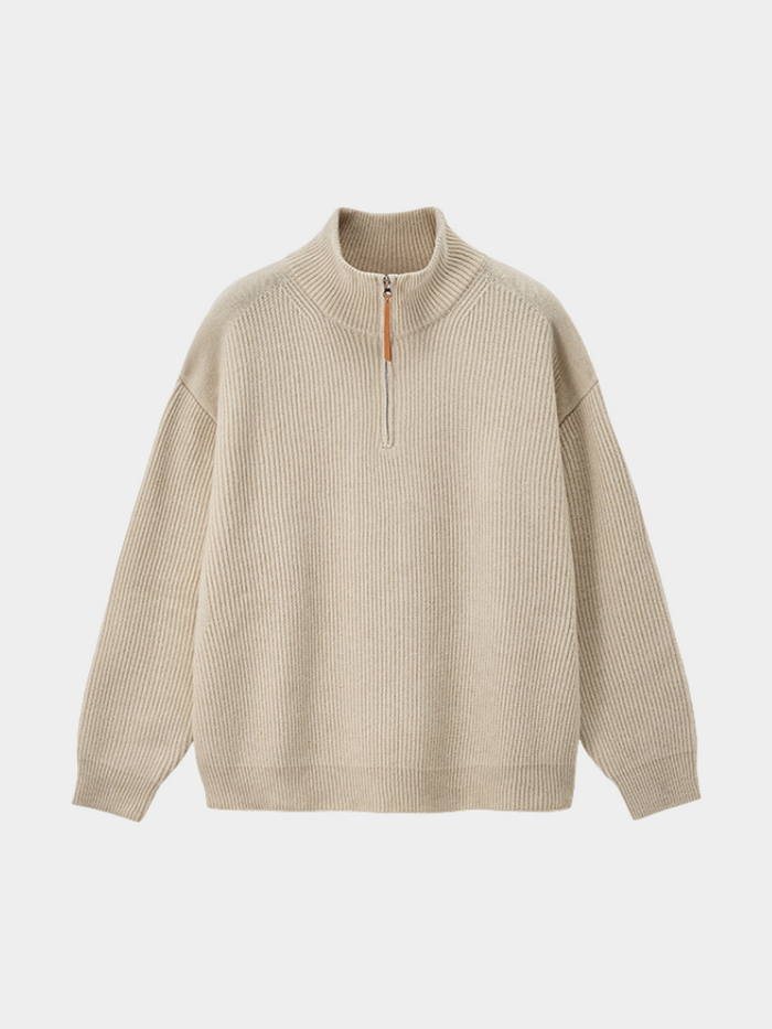 Mock-Neck Sweater