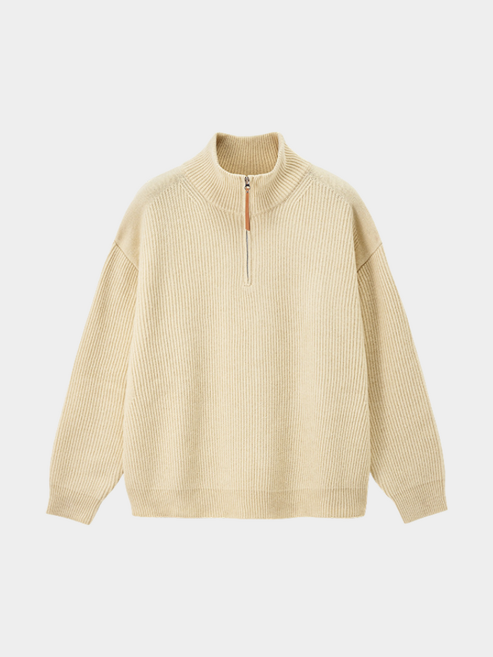 Mock-Neck Sweater