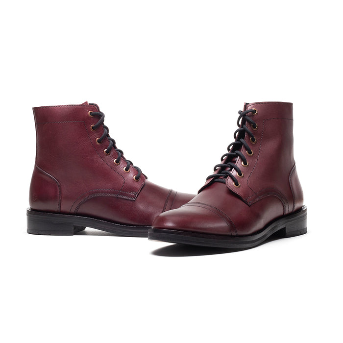 MOD. 3300 | Combat Boots Látigo Vino | Dama