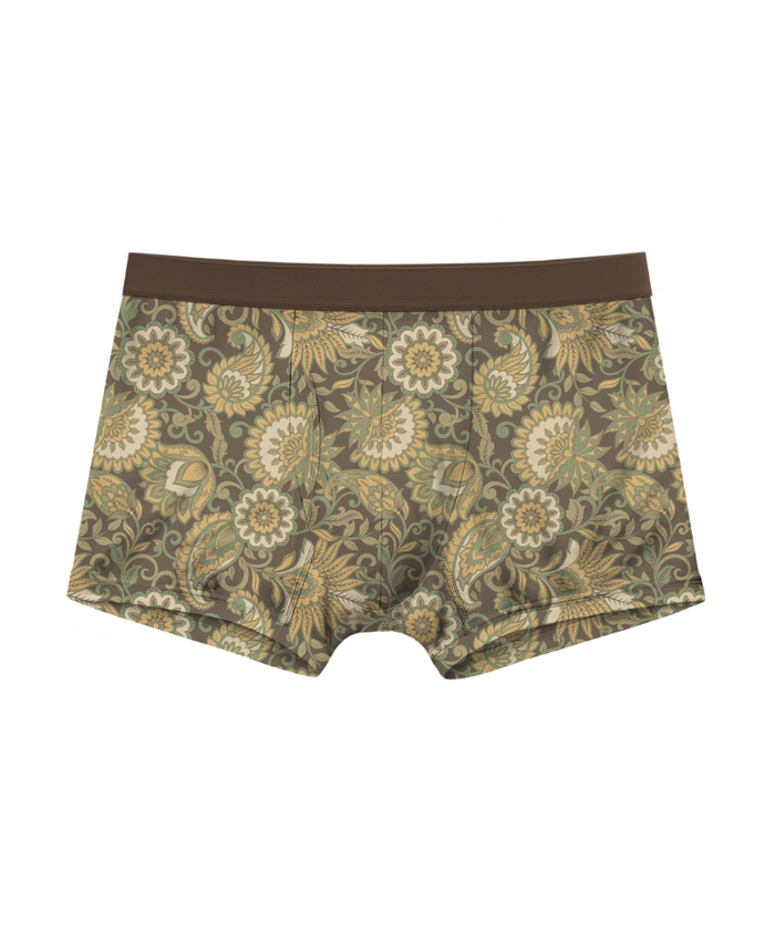 S / Olive Paisley / Micro Modal
