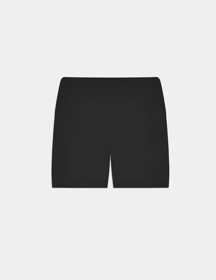 | Modal Ultra Soft Shorts shown front-facing against a light gray background | Black