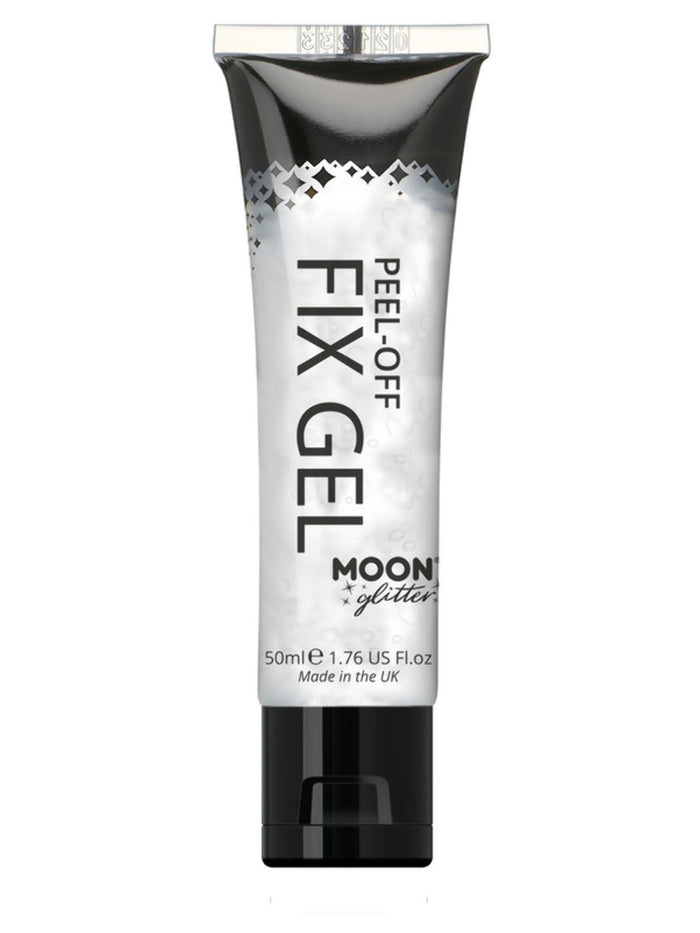 Moon Glitter Peel-Off Glitter Fix Gel, Clear