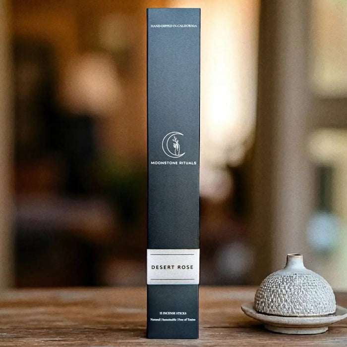 Moonstone Rituals: Desert Rose Incense Sticks