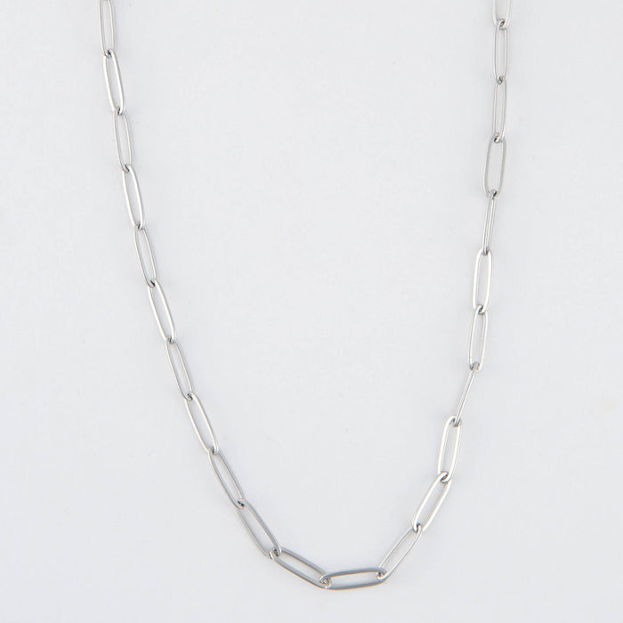 Narelle Waterproof 18" Paperclip Chain Necklace