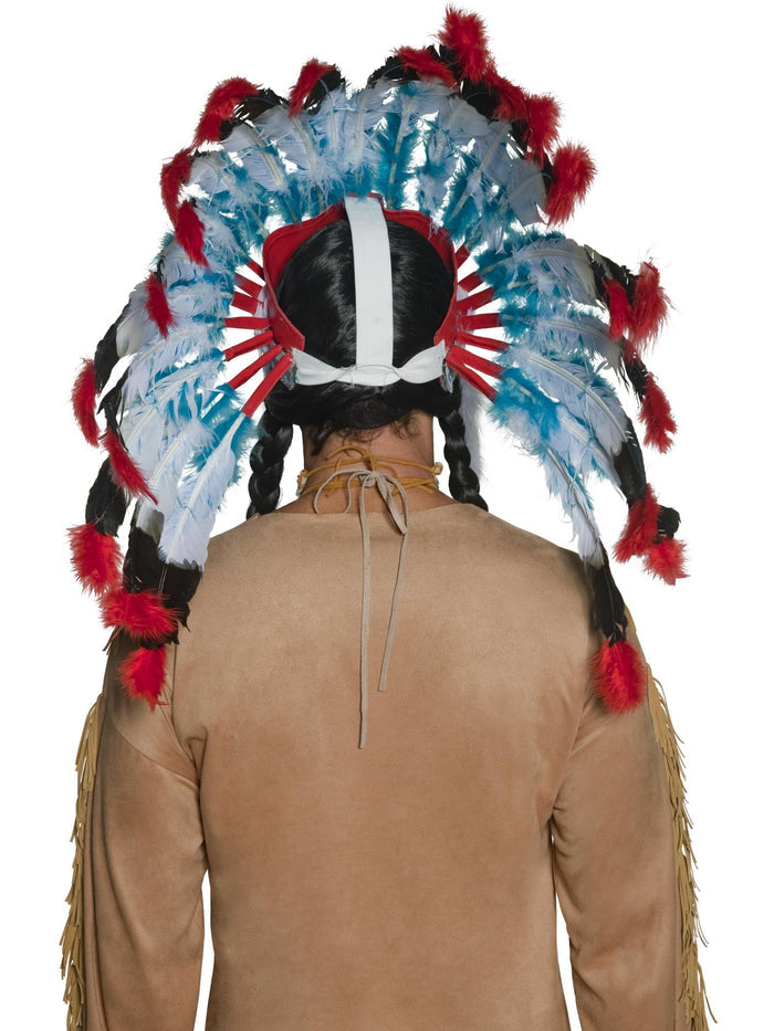 Native American Inspired Headdress, Blue