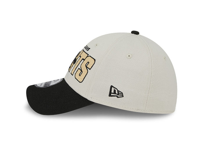 New Orleans Saints New Era 2023 NFL Draft 39THIRTY Flex Hat - Cream
