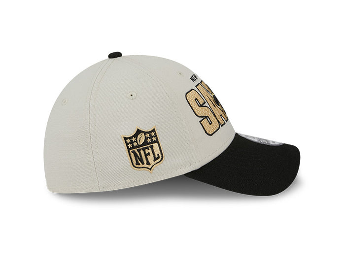 New Orleans Saints New Era 2023 NFL Draft 39THIRTY Flex Hat - Cream