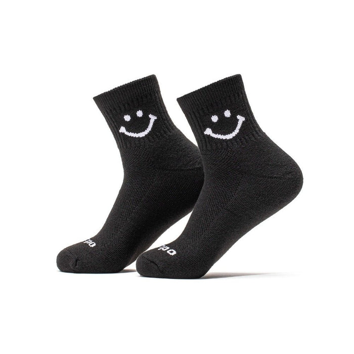 Del Campo Night Mode Pack golf socks featuring all four Night Mode designs: bolt, palm, smiley, and 1776