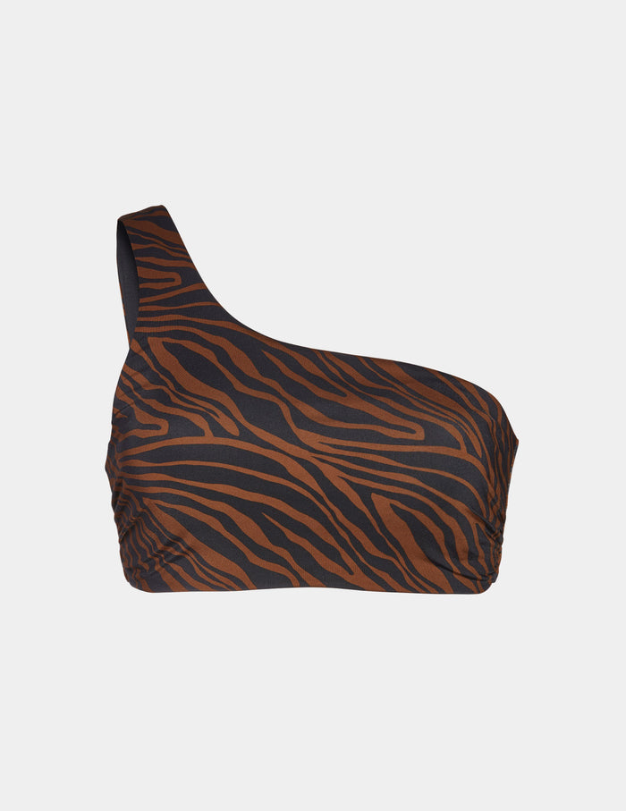| Front view of model highlighting the coverage and fit | Feline