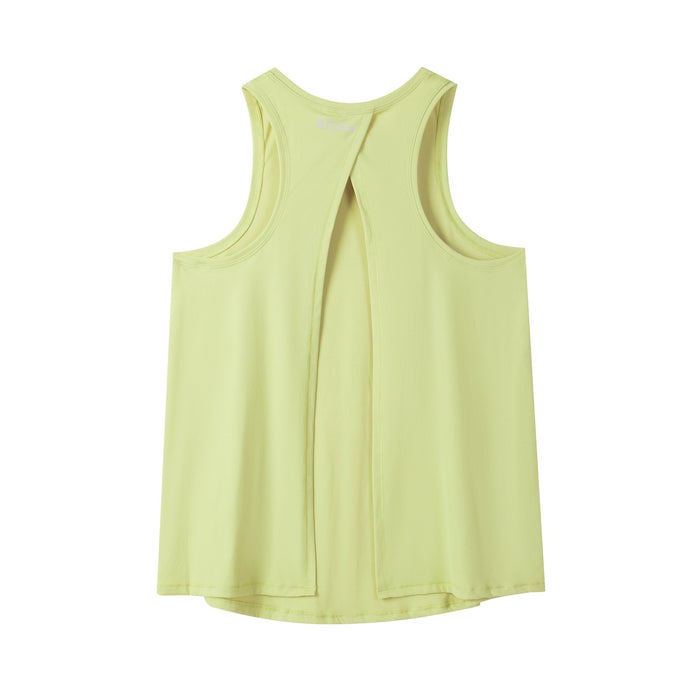 Open Back Tank Top - Lily Green