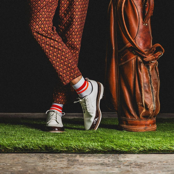 Del Campo Stripe Pack golf socks featuring all five signature Del Campo stripe colorways