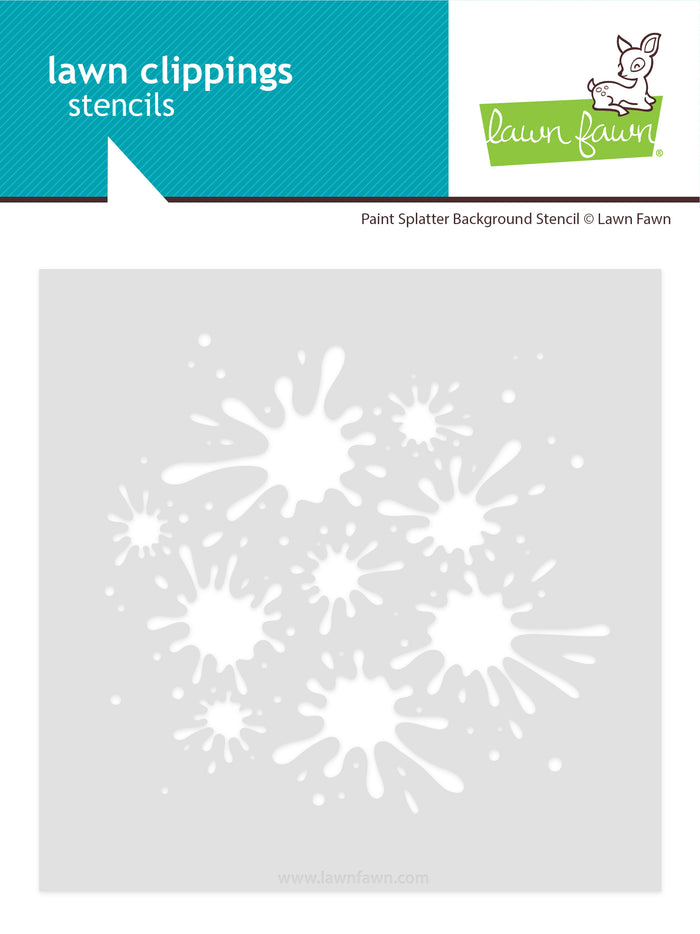 paint splatter background stencil