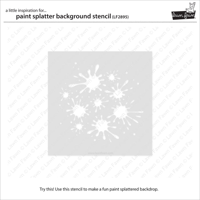 paint splatter background stencil