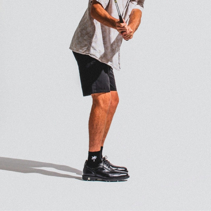 Del Campo Palms Night Mode golf socks