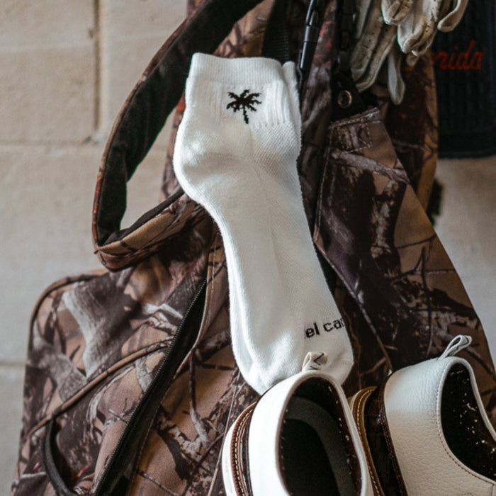 Del Campo Palms golf socks