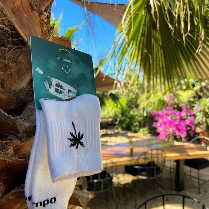 Del Campo Palms golf socks