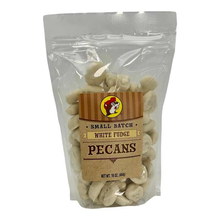 Pecans Small Batch 16oz - White Fudge