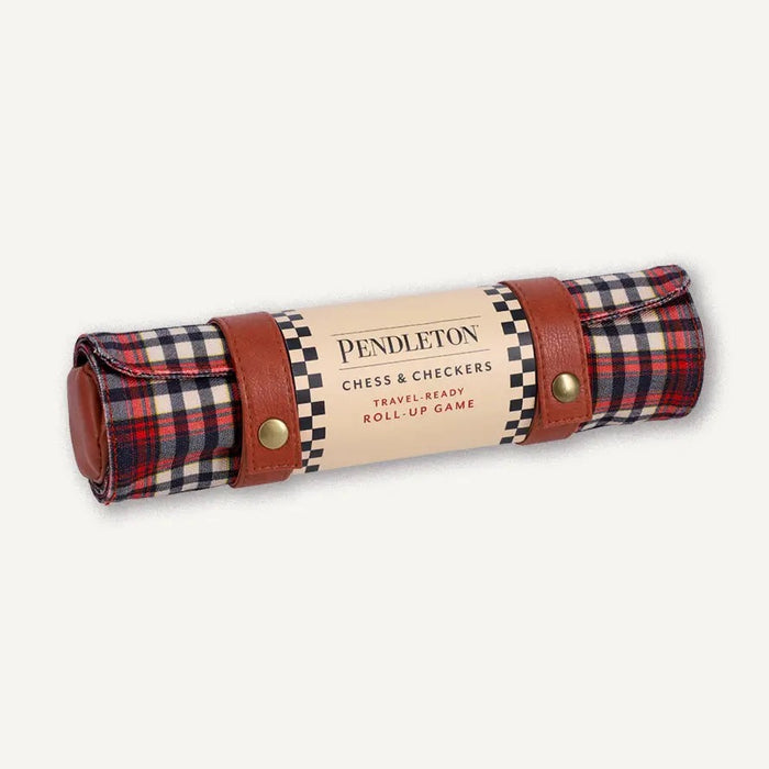 Pendleton Chess and Checkers Travel Set