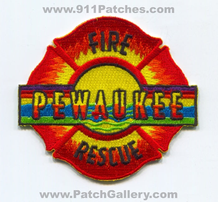 Pewaukee Fire Rescue Department Patch Wisconsin WI