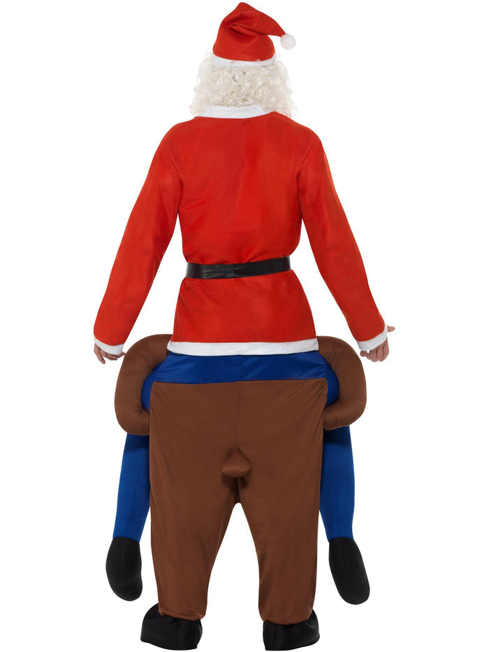 Piggyback Reindeer Rudolf Costume