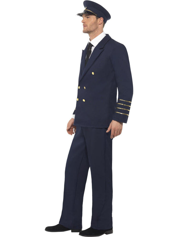 Pilot Costume, Navy Blue