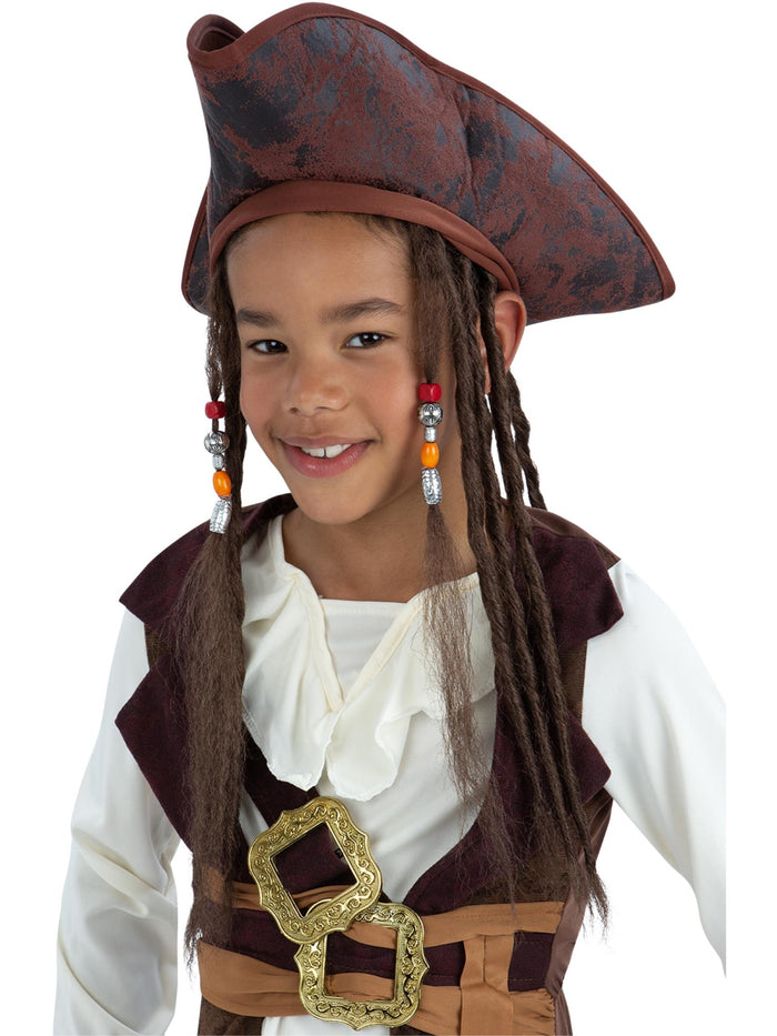 Pirate Hat, with Dreadlocks