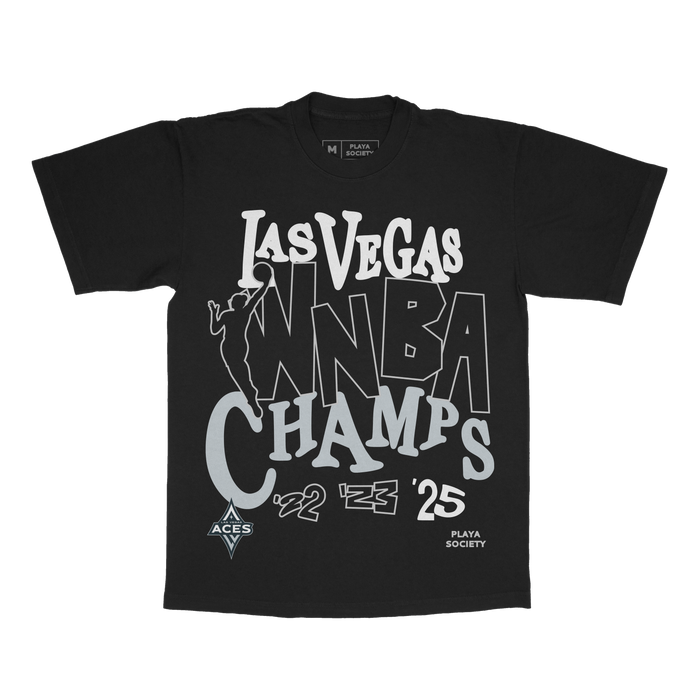 Playa Society 2025 WNBA Champs Aces T-shirt
