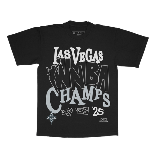 Playa Society 2025 WNBA Champs Aces T-shirt